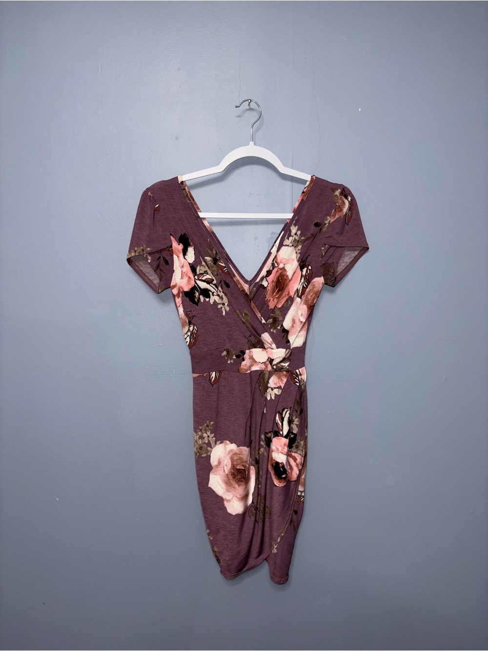 Olive Tree • Purple Floral Dress